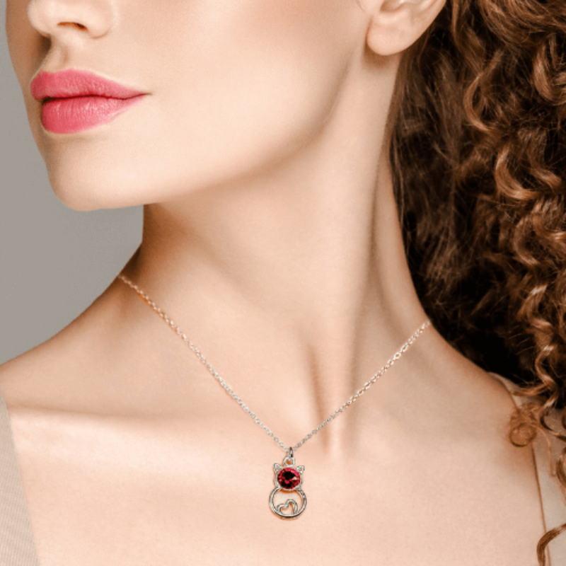 Bijuterie pisica cu cristal swarovsk